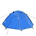 Produktbild Outdoor 1 Person Camping Aluminium Pole doppelstöckige Zelte, blau