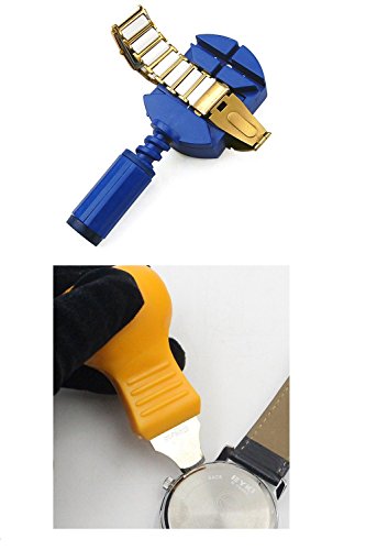 MCTECH Professionelles Uhrenwerkzeug Set 13-teiliges mit Nylontasche - 4