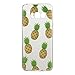 Produktbild Galaxy S8 Hülle,Samsung Galaxy S8 Schutzhülle, Edaroo Niedlich Gelb Ananas Muster Weich Backcover Schutzhülle Durchsichtig Flexibel Klar Transparent Gel Silikon Tpu Hülle Superdünn Stoßfest Tasche Etui Bumper für Samsung Galaxy S8