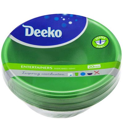Preisvergleich Produktbild Deeko Plastikschüssel 20er Jahre