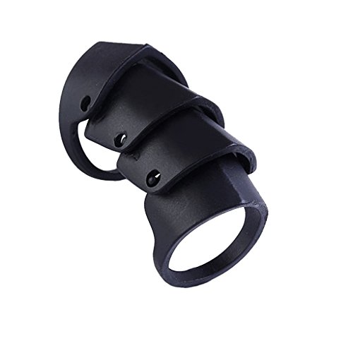 18mm Anillo de Dedo Nudillo Armadura Joyería Estilo Punk Aleación Negro