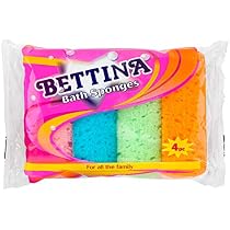 3 Pcs Bath Sponge For Women/Men, TIZYFF Exfoliating Body Sponges Bath...