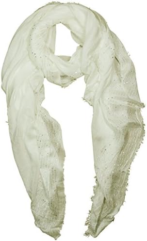 FERETI Scarf Yellow Sequin Silk Feel Wrap Shawl Pastel Sequins Solid Vintage New Soft Long Women Fashion Color X Stole 100