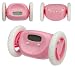 Produktbild Der weglaufender Wecker , fliehender Wecker mit Batterien und beleuchtetem Display in pink, Alarm Clock On Wheels (erhältlich in Schwarz, weiß, gelb, pink) von Kobert-Goods