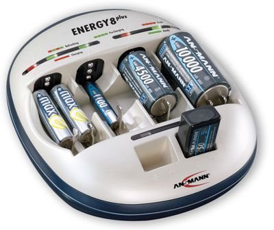 Preisvergleich Produktbild Original Tischladegerät für ANSMANN ENERGY 8 PLUS Original