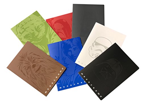 Preisvergleich Produktbild Pigna Star Wars Notizbuch, kariert, Bild 5 mm mit Rand