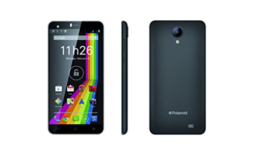 Polaroid Cosmos Smartphone d  bloqu   4G  Ecran  5 5 Pouces - 8 Go - Double SIM - Android  Noir   Bracelet connect  