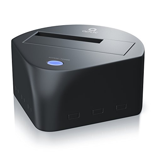 CSL - USB 3.0 HDD SSD Dockingstation | Festplatten-Dockingstation | USB 3.0 Super Speed | 2,5" + 3,5” / SATA-I, II, III (1,5/3/6 Gb/s) HDD/SSD | Fast-Backup-Funktion
