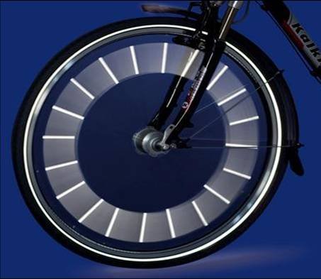 Aero Sport® 3M Scotchlight ReflectaClipTM 36 Stück Speichensticks Speichenreflektor Deutsch Straßenverkehr Normen StVZO, TÜV-geprüft Sicherheit Für Fahrrad Zertifiziert Rollende Landstraße Auswirkungen Geprüft 300.000 Mal - 3