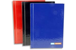 Premier Stationery S2889635 A6 Hardcover Notebook (Pack of 5)
