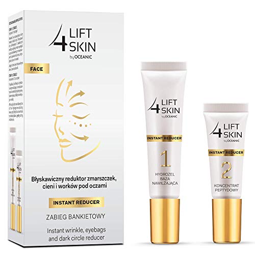 LIFT4SKIN INSTANT REDUCER by Long4Lashes - oplossing voor het snel verwijderen van oogzakken en donkere ringen, dermatologisch getest, met onmiddellijke resultaten, 15 ml