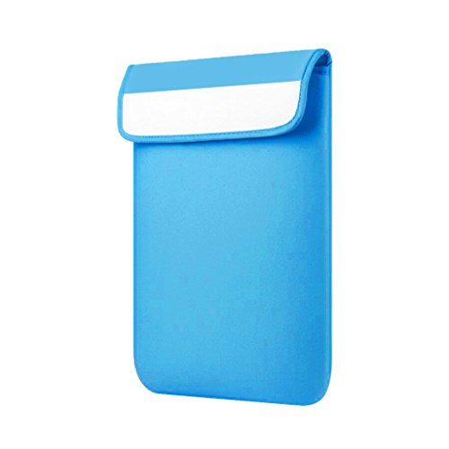 Notebooktasche Sleeve Hülle Vertikalen Tasche für Macbook Air Lenovo 12 Zoll Notebook - Himmelblau