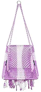 Kaushalendra Swing Hammock Chair Swings for Adults Multi Color Home Decor 120 kg Capacity