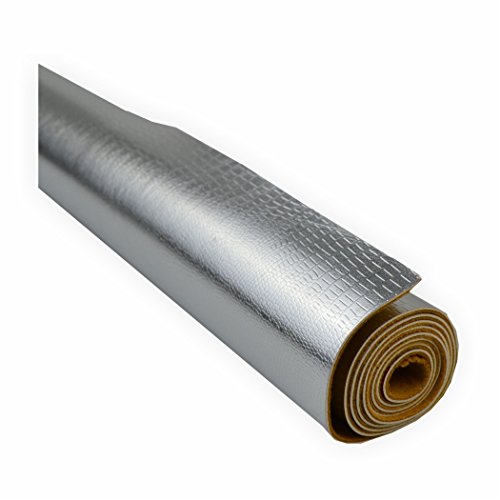 Preisvergleich Produktbild Kunstleder 45 x 70 cm Silber