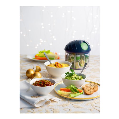 KUHN RIKON 22342 Küchenhelfer Häcksler mit schafen Messern Chop Chop - 6