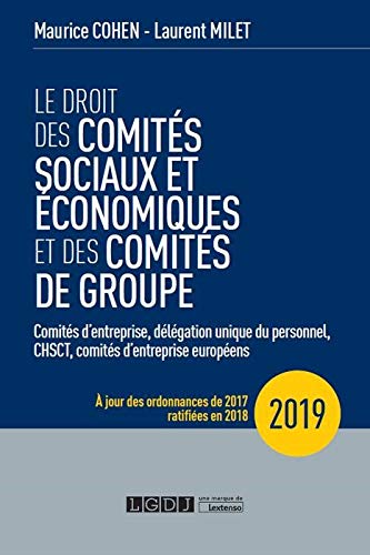 Télécharger Le droit des comités sociaux et économiques et des comités de groupe (CSE) Francais PDF
