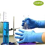 √ Los guantes de grado de examen de nitrilo vienen en tamaños pequeño, mediano, grande y extra grande. Estos guantes también vienen en una caja de 100 o una caja.