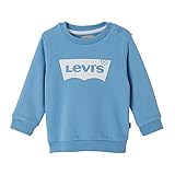  Levi\'s kids Nn15004 42 Sweat Shirt Sudadera, Azul (Blue Grey), 18-24 Meses (Talla del Fabricante: 24M) para Bebés