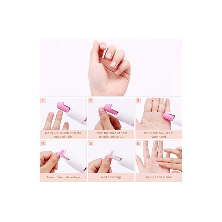 Rasoir Électrique Femme 7 en 1 Épilateur Nez Sourcil ...