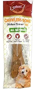 Gnawlers Bone, Medium, Chicken, 95 g (Pack of 10)