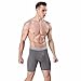 Produktbild Btruely Boxer Shorts Herren Unterwäsche Lange Perspektive Briefs Männer Unterhose Herren Sportunterwäsche Modal Boxershorts Männer Unterwäsche (Asia Größe L, Grau)