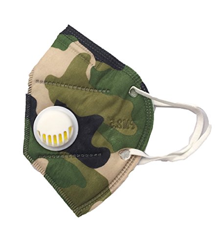 Vritraz N95 PM 2.5 Anti-Pollution Activated Carbon Face Mask with Breathing Valve (Green,Pack of 1) RS.175 (78.00% Off) - Amazon Vritraz N95 PM 2.5 Anti-Pollution Activated Carbon Face Mask with Breathing Valve (Green,Pack of 1) RS.175 (78.00% Off) - Amazon