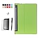 Produktbild Bestdeal® Hohe Qualität Prämie Ultra Schlank Leicht Smart Cover Tasche Stehe Hülle für Lenovo Yoga Tab 3 YT3-X50F 10.1" Tablet PC + Displayschutzfolie und Stylus Stift (Grün)