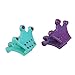 36pcs Crown Shape Plastic Hair Claw Clips Girl's Christmas Gift Assorted Color
