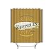 Produktbild BAOLANZHANG Shower Curtain Print Zeppelin air Balloon Transport Design Animal Grunge Background Vintage Print Zeppelin 60 * 72 inch