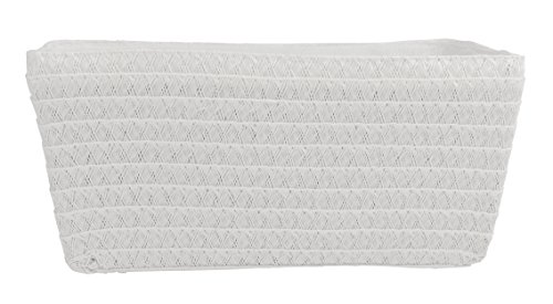 Wenko 22582100 Aufbewahrungskorb Badkorb, Polypropylen, weiß, 19.5 x 28 x 12 cm - 2