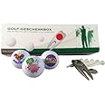 Silverline Golf Geschenk-Set - Pitchgabel, Ball & Tees - Edles Golfer Geschenk