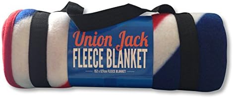 UNION JACK FLEECE BLANKET/PICNIC THROW
