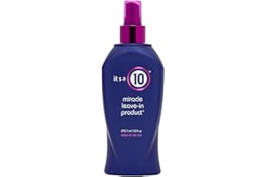 It's a 10 Haircare - Miracle Leave-In Product Spray, Natural Ingredients, Smoothes & Eliminates Frizz, Restores Shine, Colour Safe, Natural Ingredients, 295ml