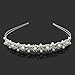 Bridal Headband - SODIAL(R)Rhinstone Pearl Decor Wedding Bridal Hair Barrettes Hairband Headband Tiara (Sliver)