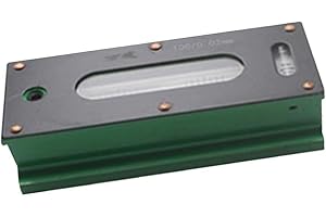 Tenlacum Alta precisione 0,02 mm Bar Level Engineers, acciaio al carbonio 100 mm, 150 mm, 200 mm, 250 mm (100 mm)