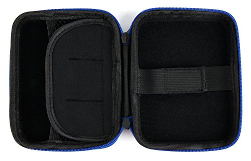 Hartschalen-Etui in Blau – wasserabweisend und robust – für Samsung Portable SSD T3 externe Festplatte (1TB | 2TB) - 2