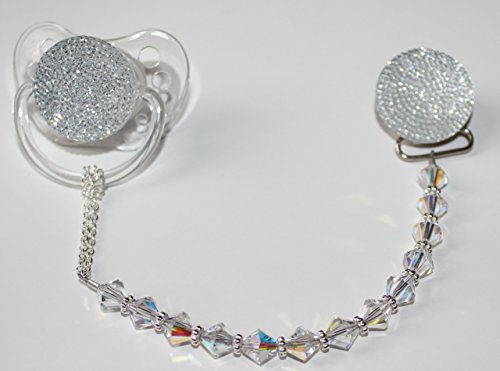 Clear Swarovski Glitter Crystal Dummy Holder (CSGC)