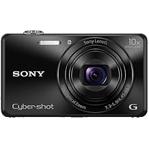 Sony Cybershot DSC-WX220/B 18.2MP Digital Camera 16GB Memory card (Black)