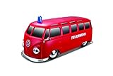 Authentische Details: Das RC Auto ist eine detailgetreue Nachbildung des VW T1 und hat dem Maßstab 1:24 entsprechend eine Länge von ca. 20 cm