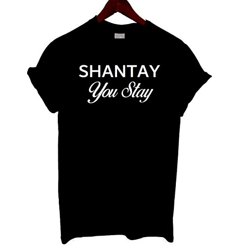 Shantay You Stay Black T Shirt