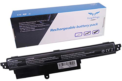 FengWings® 11.25V 33Wh A31N1302 A31LM9H Computer Batteria Compatibile per ASUS VivoBook F200CA / F200MA / K200MA / X200CA / X200MA