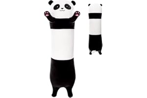 YEIUZPT Long Panda Plush Pillow, 28inch Plush Toys Stuffed Animals Plushie Pillows Stuffed Animals Squishy Pillows Sleeping Hugging Pillow Long Cute Panda Doll Cuddly Toy Gift for Aldult