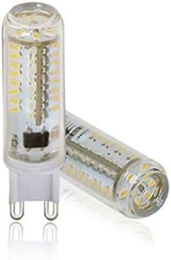 LEDBRITE High Quality DIMMABLE G9 240V 3W AC/DC Warm White Quality Silicone Light Bulb Led Bulb 360 Degree Omni-Directional Light Energy Saving Light Bulb Epistar SMD LEDs