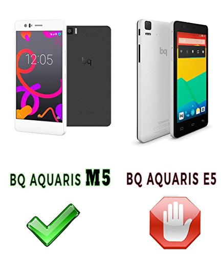 Funda de Gel Silicona para BQ AQUARIS M5 color ROSA - Envio por mensajeria URGENTE