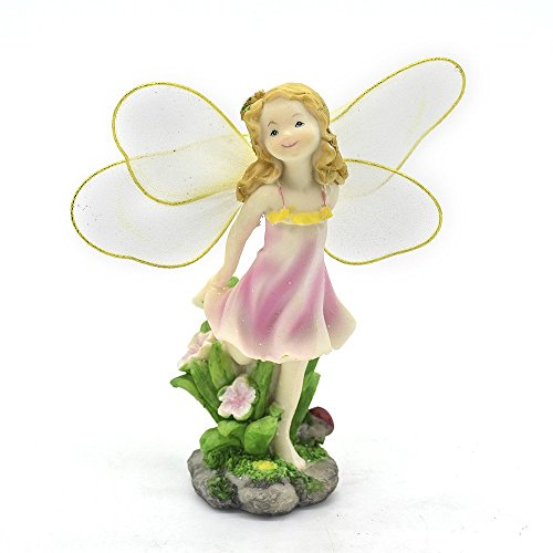 SecretRain Blume-Feen Elfen Haus&Garten Dekor oder als Geschenk - 6