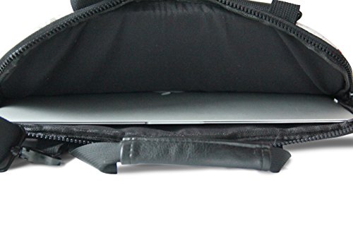 MySleeveDesign Canvas Laptoptasche Notebooktasche Umhängetasche 15″ – Tasche für Laptop & Notebook der Größe 17 – 17,3 Zoll – mit VERSCH. DESIGNS – Frog – 17 - 2