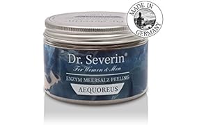 Dr. Severin&reg; Aequoreus Enzym Meersalz Peeling 150ml - gegen eingewachsene Haare nach der Haarentfernung ( Waxing Sugaring Rasur Epilation ). Mit Enzymen, Arganöl und Salz + Spurenelementen aus dem toten Meer.