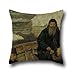 Produktbild Kissen 40,6 x 40,6 cm/40 von 40 cm () Nice Wahl für Teens Mädchen, Geburtstag, Wohnzimmer, Auto, Shop, Sofa Ölgemälde John Collier – The Last Voyage of Henry Hudson