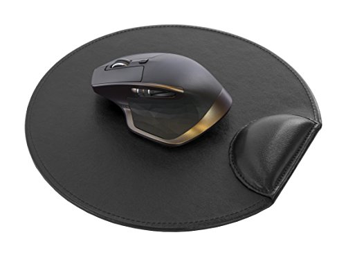 Osco BKPUMPAD1 Mousepad aus Kunstleder, schwarz - 3
