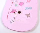 Chilsuessy Baby Sommer Schlafsack ungefüttert 0.5 Tog – Kinder Kugelschlafsack mit abnehmbar Langarm – Pink Lotus - 6
